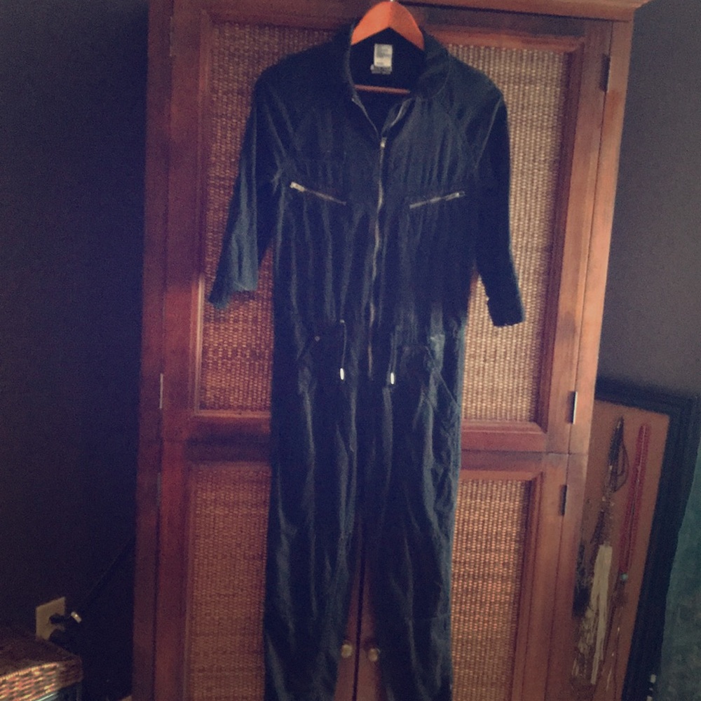 Black jumpsuit